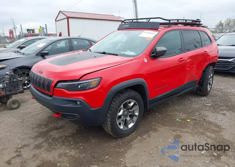 2019 Jeep Cherokee Trailhawk 4X4 из США, поврежденный, VIN 1C4PJMBX5KD315319